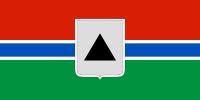 Flag of Magnitogorsk (Chelyabinsk oblast) (1998).svg