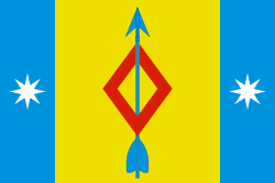 Flag of Mamontovskoe (Moscow oblast).svg