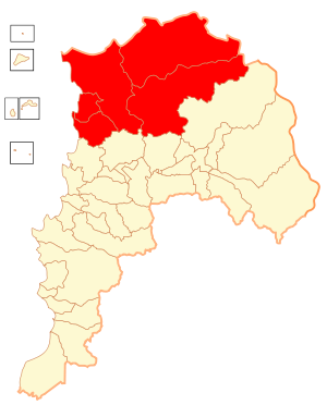 Провинция Петорка на карте
