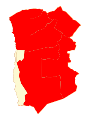 Провинция Тамаругаль на карте