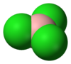 Трихлорид бора: структура