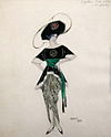 Costume design for Ethel Levy in Hello Tango by L. Bakst (1914).jpg