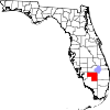 Map of Florida highlighting Hendry County.svg