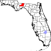 Map of Florida highlighting Leon County.svg
