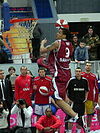 Slam-dunk by Gerald Green at all-star PBL game 2011