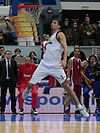 Slam-dunk by Valeri Likhodei at all-star PBL game 2011