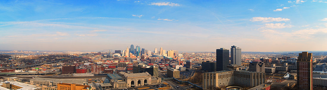 Панорамный вид на центр города