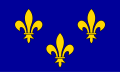 Флаг региона Иль-де-Франс
