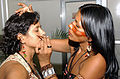 Face painting at the 1st National Conference for indigenous peoples in Brazil.jpg
