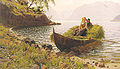 Hans Dahl - In calm waters (In stiller Bucht).jpg