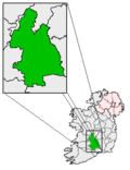 Ireland map County Tipperary Magnified.png