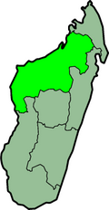 Махадзанга на карте