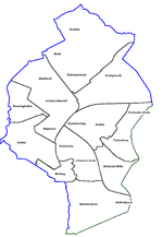 Карта районов Штеркраде