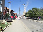 Obilic Kastriot Main street.JPG