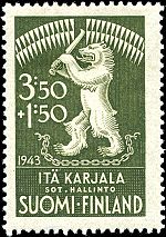 Stamp Karelia Finnish occupation 1943 semipostal.jpg