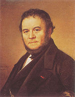 Портрет Стендаля, худ-к Содермарк, 1840