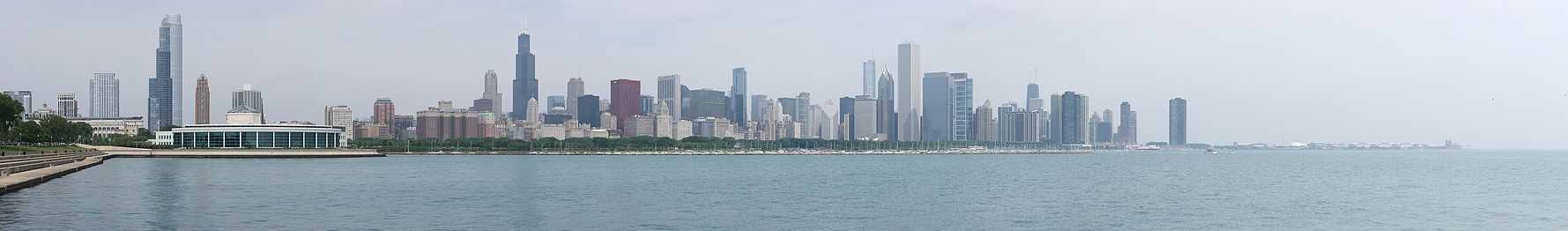 Панорама Чикаго в 2010 году