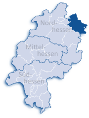 Верра-Майснер (район) на карте
