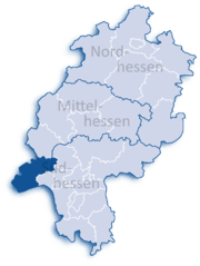 Райнгау-Таунус (район) на карте