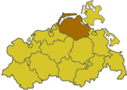 Северная Передняя Померания (район) на карте