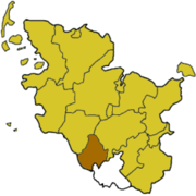 Пиннеберг (район) на карте
