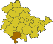 Хильдбургхаузен на карте