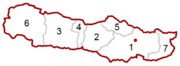 Хермагор (округ) на карте