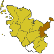 Восточный Гольштейн (район) на карте