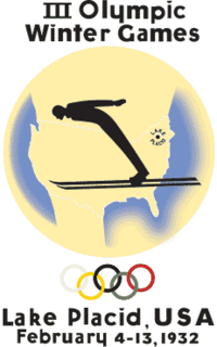 Эмблема Зимних Олимпийских игр 1932