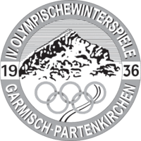 Эмблема Зимних Олимпийских игр 1936