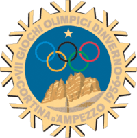Эмблема Зимних Олимпийских игр 1956