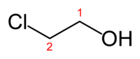 Этиленхлоргидрин: химическая формула