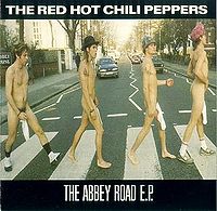 Обложка альбома «The Abbey Road E.P.» (Red Hot Chili Peppers, 1988)