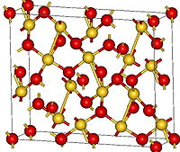 Оксид золота(III): вид молекулы