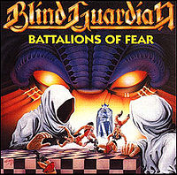 Обложка альбома «Battalions of Fear» (Blind Guardian, 1988)