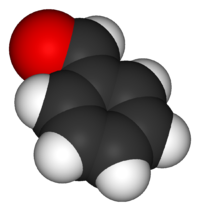 Бензойный альдегид: вид молекулы