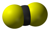 Сероуглерод: вид молекулы