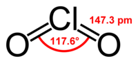 Оксид хлора(IV): химическая формула