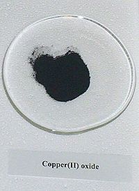 Оксид меди(II): химическая формула