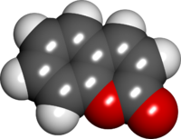 Кумарин: вид молекулы