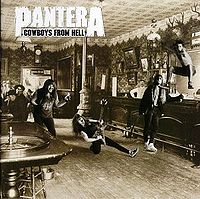 Обложка альбома «Cowboys From Hell» (Pantera, 1990)