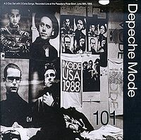 Обложка альбома «101» (Depeche Mode, 1989)