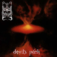 Обложка альбома «Devil’s Path» (Dimmu Borgir, 1996)