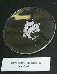 Хлорид европия(III): химическая формула