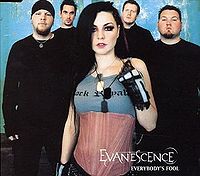 Обложка сингла «Everybody’s Fool» (Evanescence, 2004)