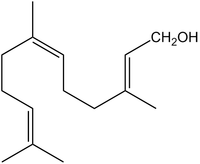 Фарнезол: химическая формула