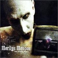 Обложка сингла «The Fight Song» (Marilyn Manson, 2001)