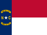 Flag of North Carolina 1885.svg