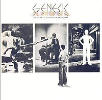 Обложка альбома «The Lamb Lies Down on Broadway» (Genesis, 1974)