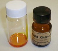 Хлорид золота(III): химическая формула